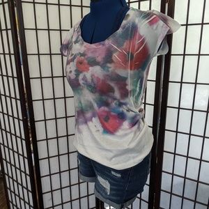 Floral Watercolor Shirt